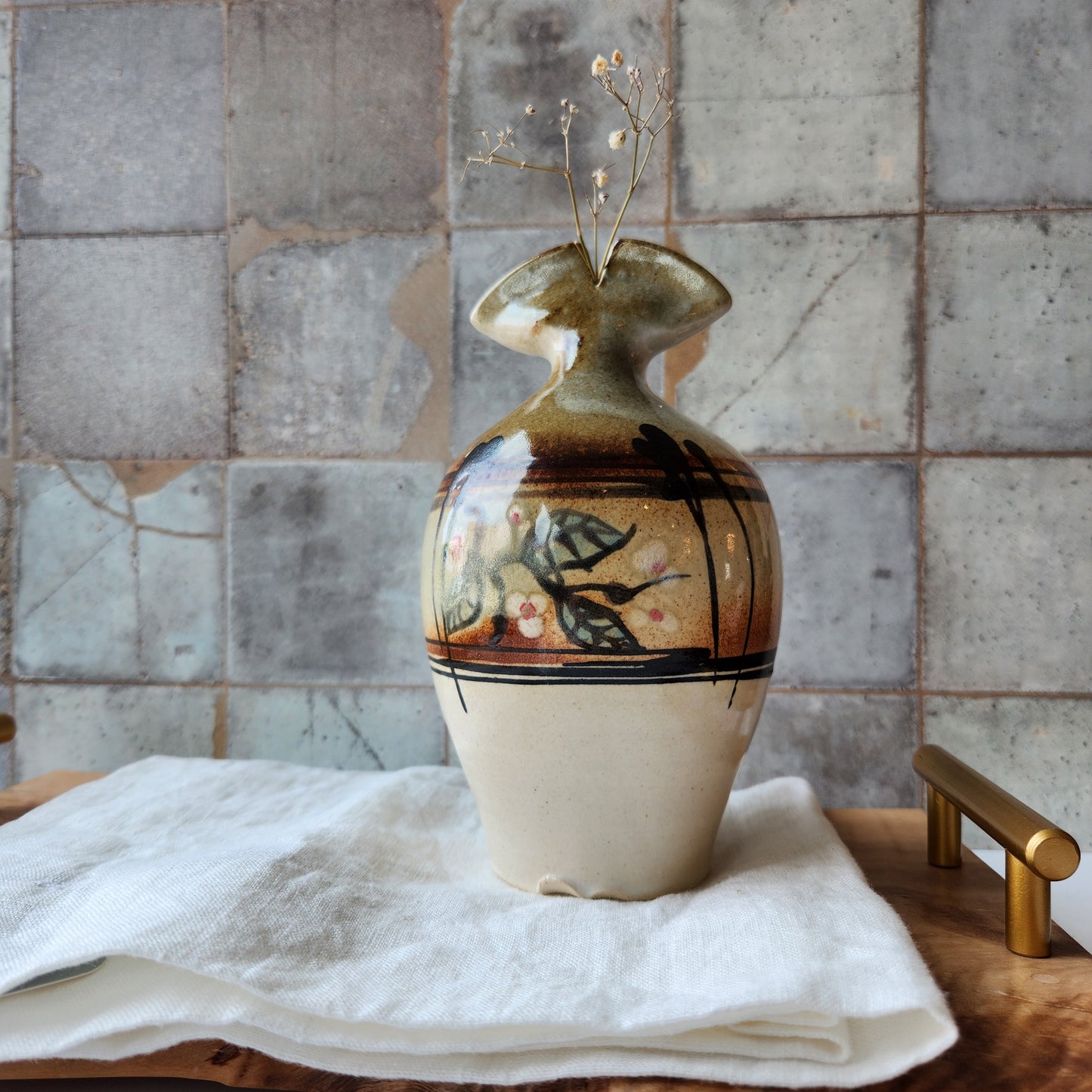 Kimono Vase by Otis Pottery