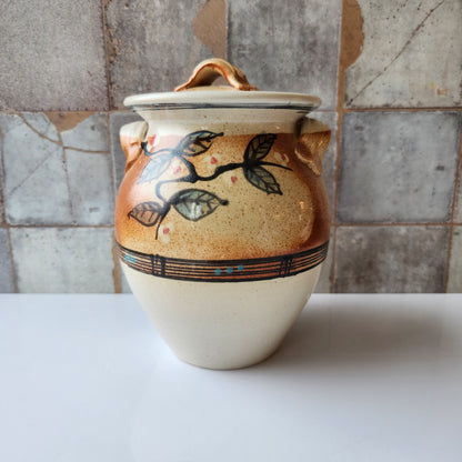 Lidded Jar by Otis Pottery