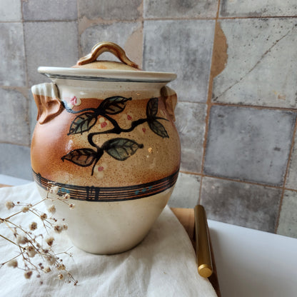 Lidded Jar by Otis Pottery