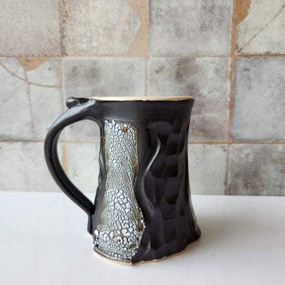 Carved Mug by Otis Pottery