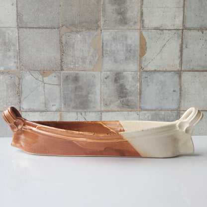 Relish, Olive, or Cheese "Canoe" by Otis Pottery