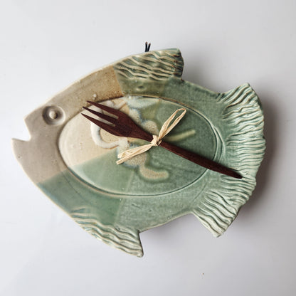 Fish Trays by Otis Pottery