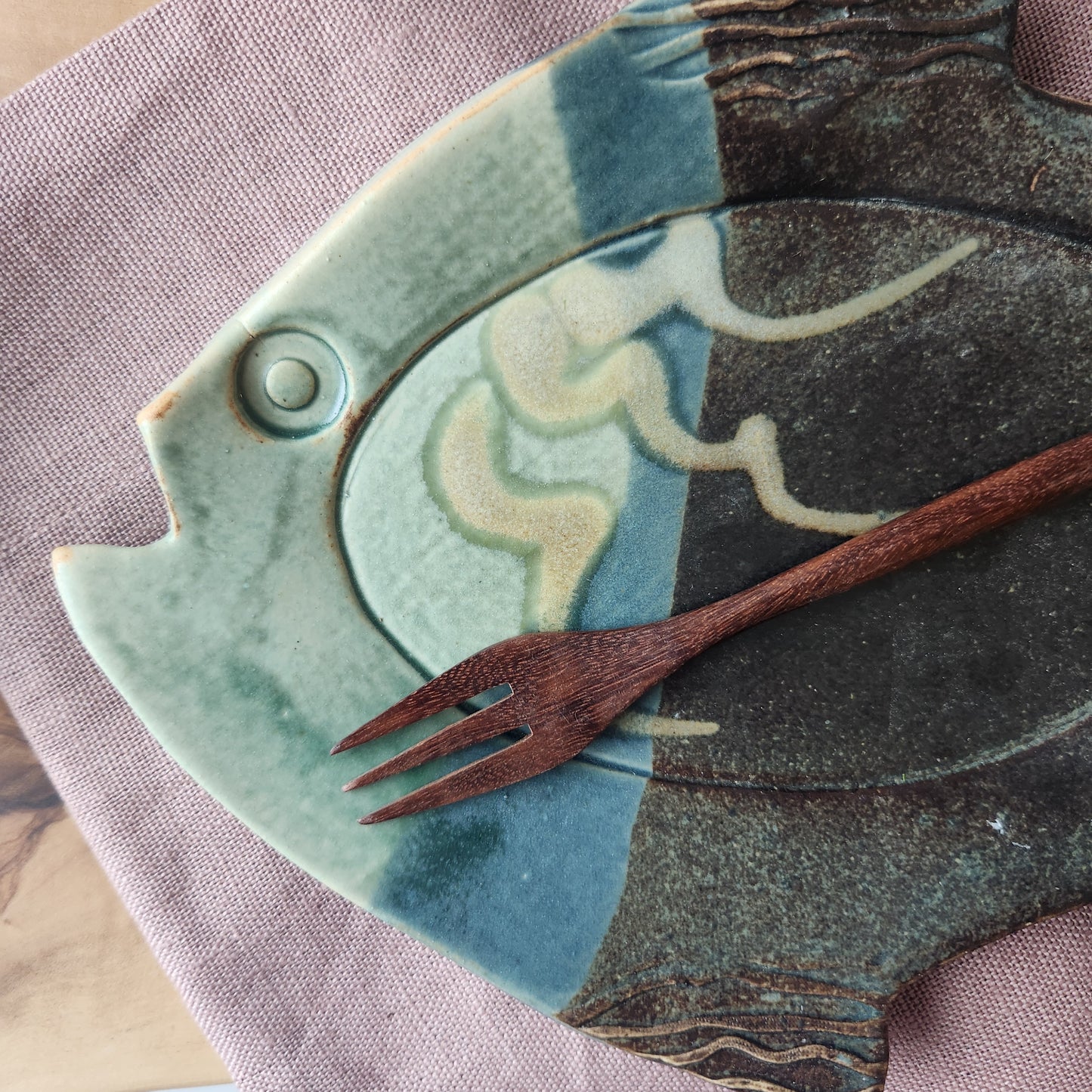 Fish Trays by Otis Pottery