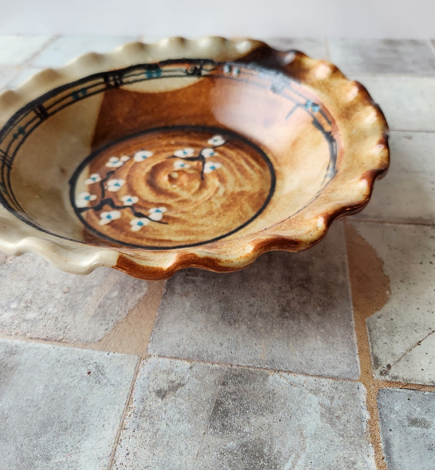 Pie Plate by Otis Pottery