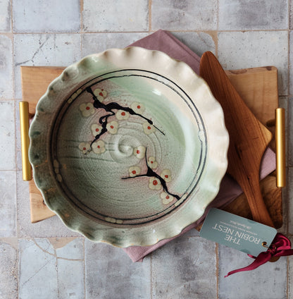 Pie Plate by Otis Pottery