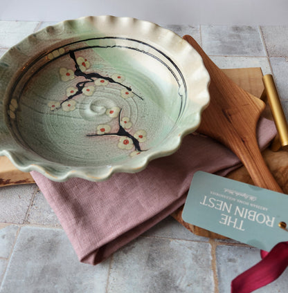 Pie Plate by Otis Pottery