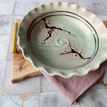 Pie Plate by Otis Pottery