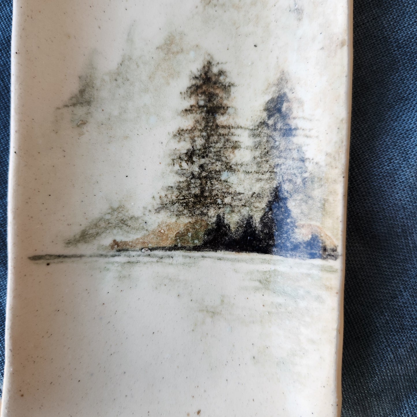 Extra Small Wooded Dish by Jan Toscano