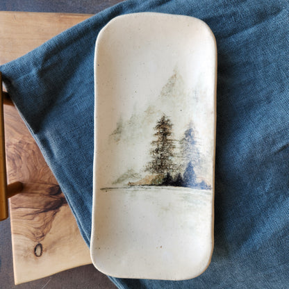 Extra Small Wooded Dish by Jan Toscano