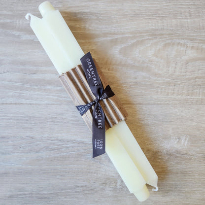 12" Square Taper Candles by Greentree Home Candle