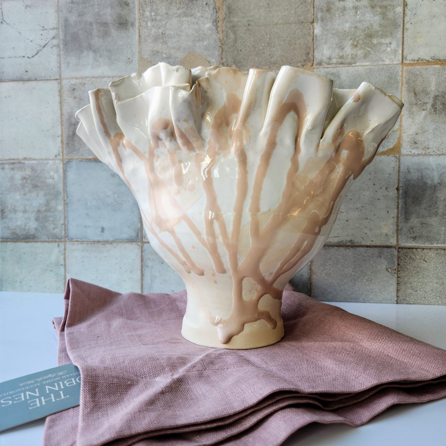 Peplum Paige Vase by Reese Emry