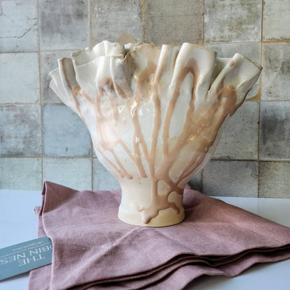 Peplum Paige Vase by Reese Emry