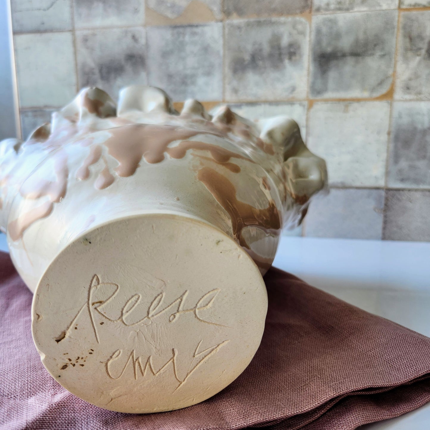 Peplum Paige Vase by Reese Emry