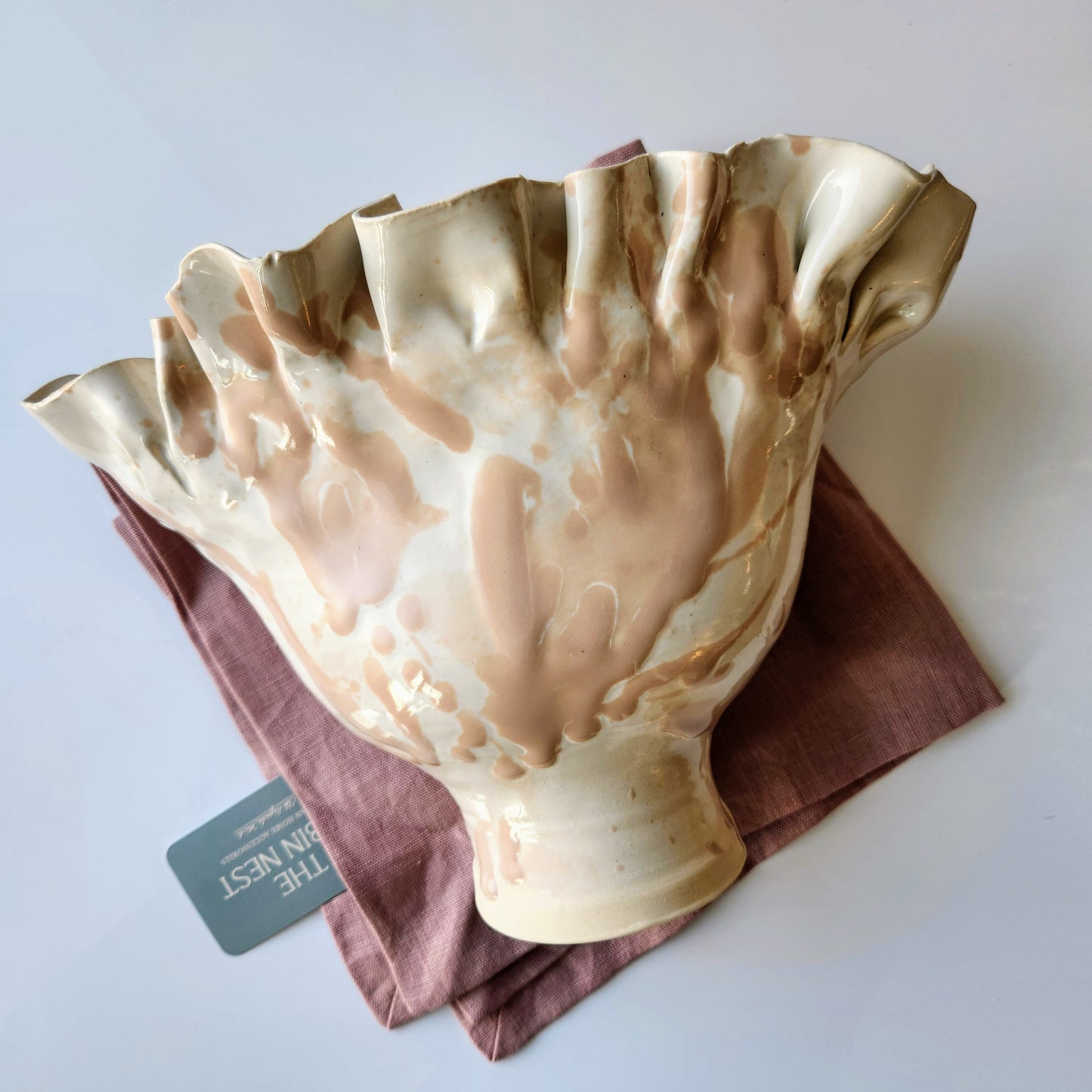 Peplum Paige Vase by Reese Emry