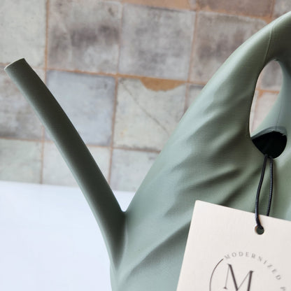 Small Swirl Watering Can by Modernized Pottery