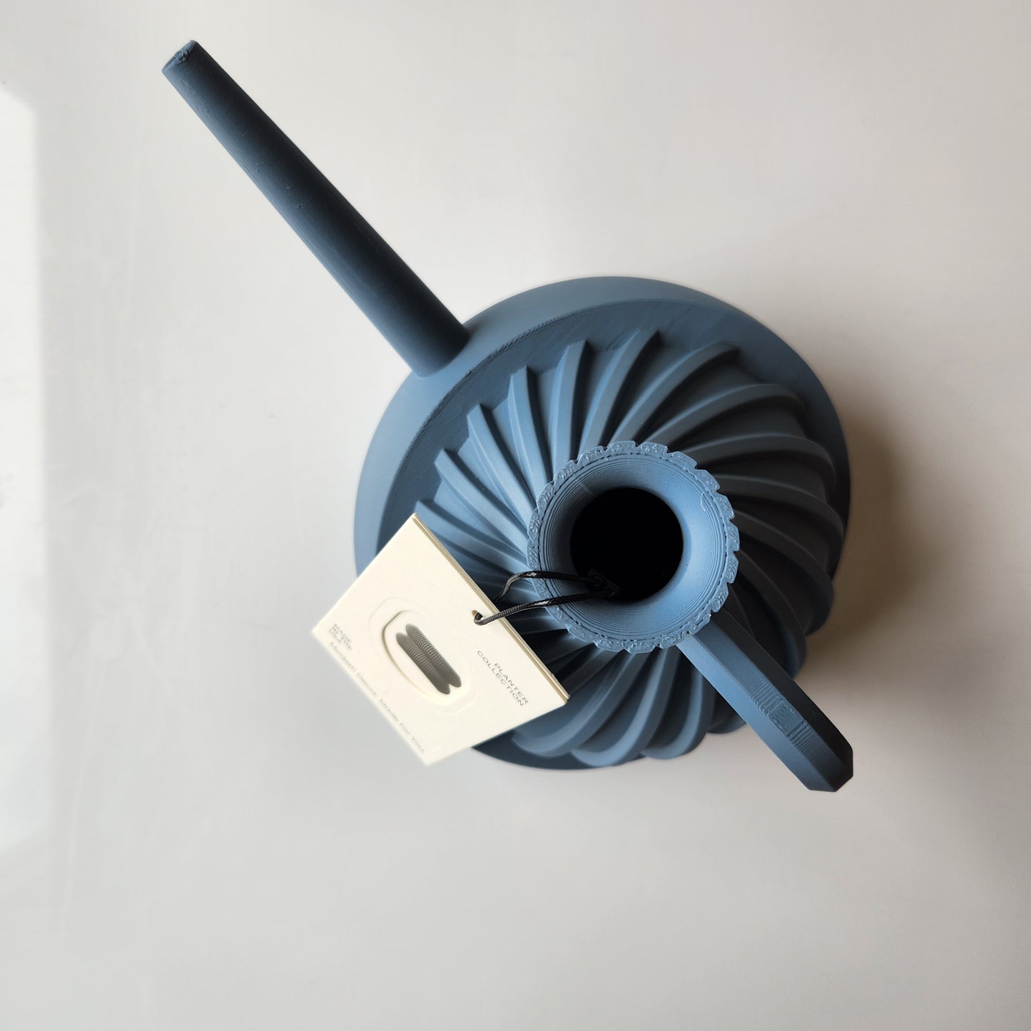 Small Revolve Watering Can in Blue by Modernized Pottery