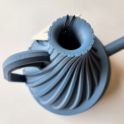 Small Revolve Watering Can in Blue by Modernized Pottery