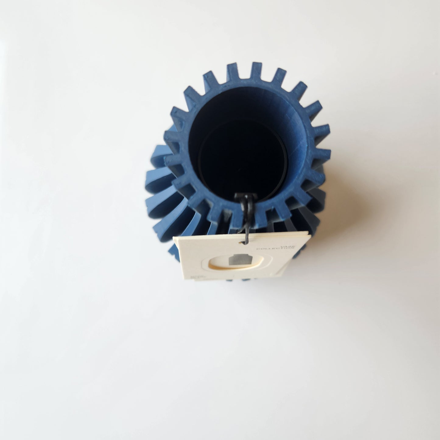 Small Willow Vase in Navy by Modernized Pottery