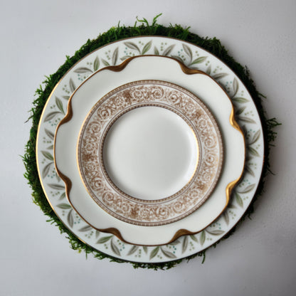 Mossy Forest Table Setting