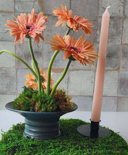 Mossy Forest Table Setting