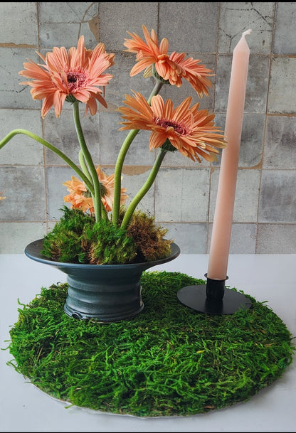 Mossy Forest Table Setting