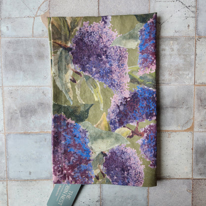 Linen Towel For Kitchen or Bath in "Lilac" by Glass Muriel