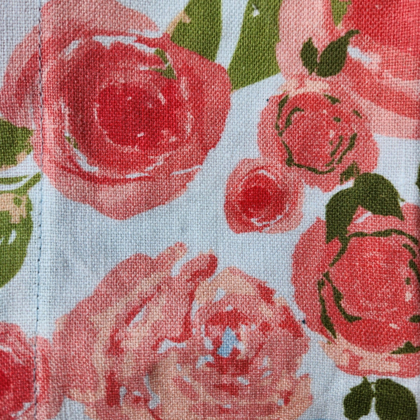 Linen Towel For Kitchen or Bath in "Rosette" by Glass Muriel