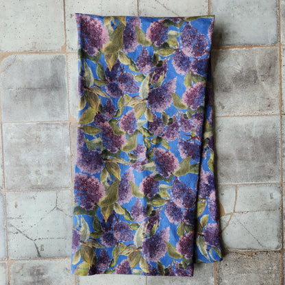 Linen Towel For Kitchen or Bath in "Lilac" by Glass Muriel
