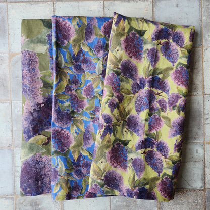 Linen Towel For Kitchen or Bath in "Lilac" by Glass Muriel