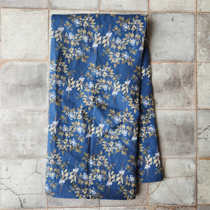 Linen Towel For Kitchen or Bath in "Deep Blueberry" by Glass Muriel