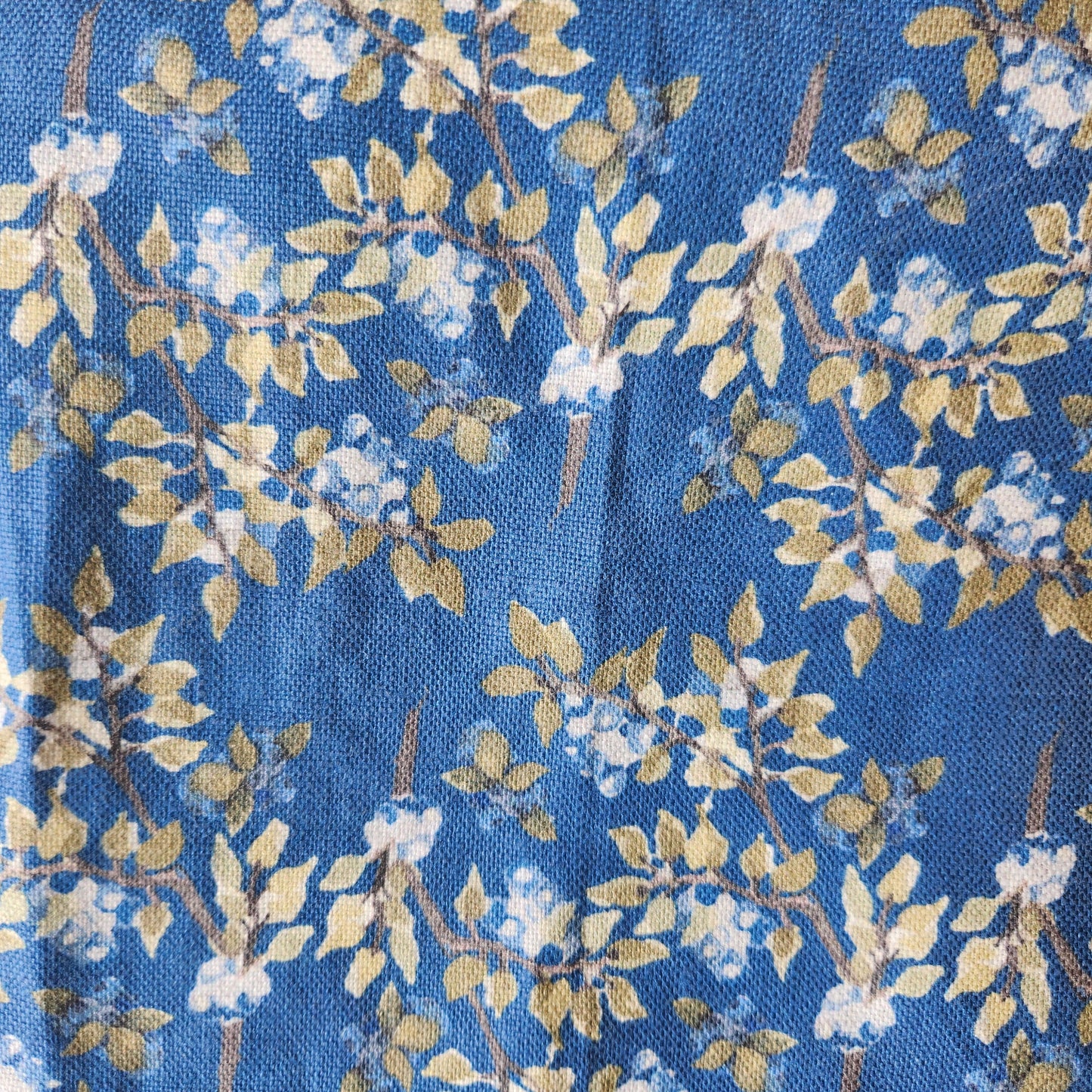 Linen Towel For Kitchen or Bath in "Deep Blueberry" by Glass Muriel