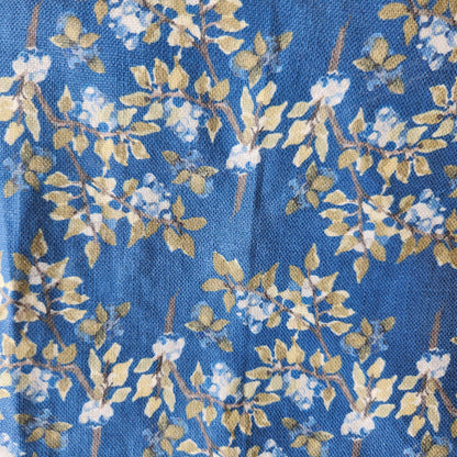 Linen Towel For Kitchen or Bath in "Deep Blueberry" by Glass Muriel