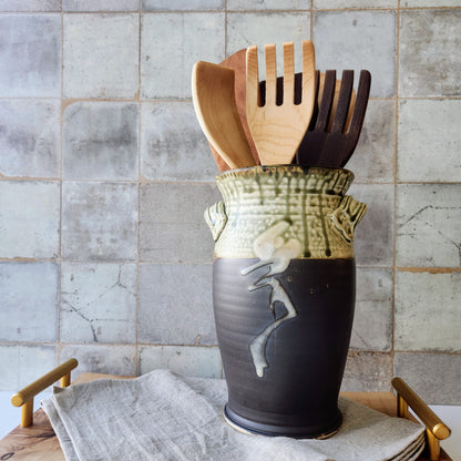 Spoon Holder by Otis Pottery