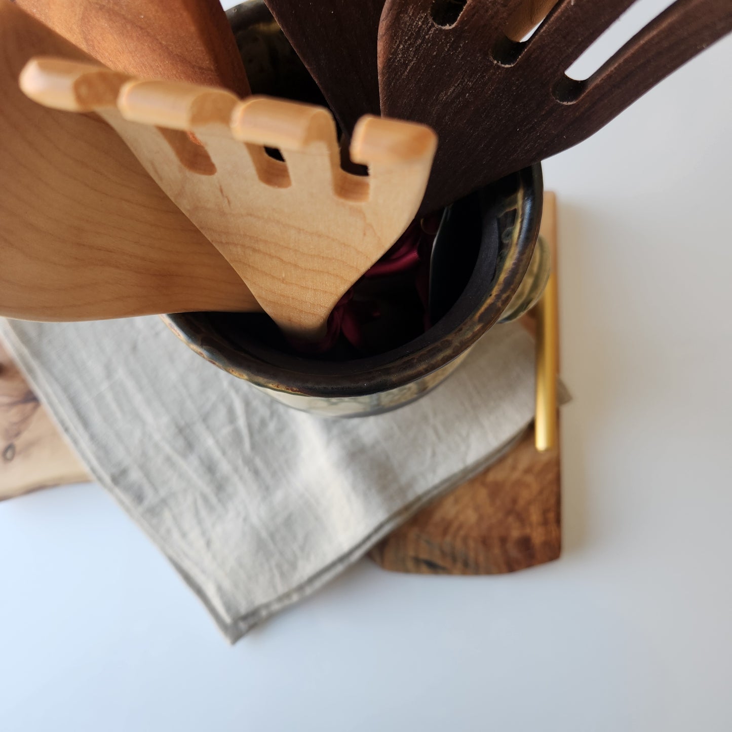 Spoon Holder by Otis Pottery