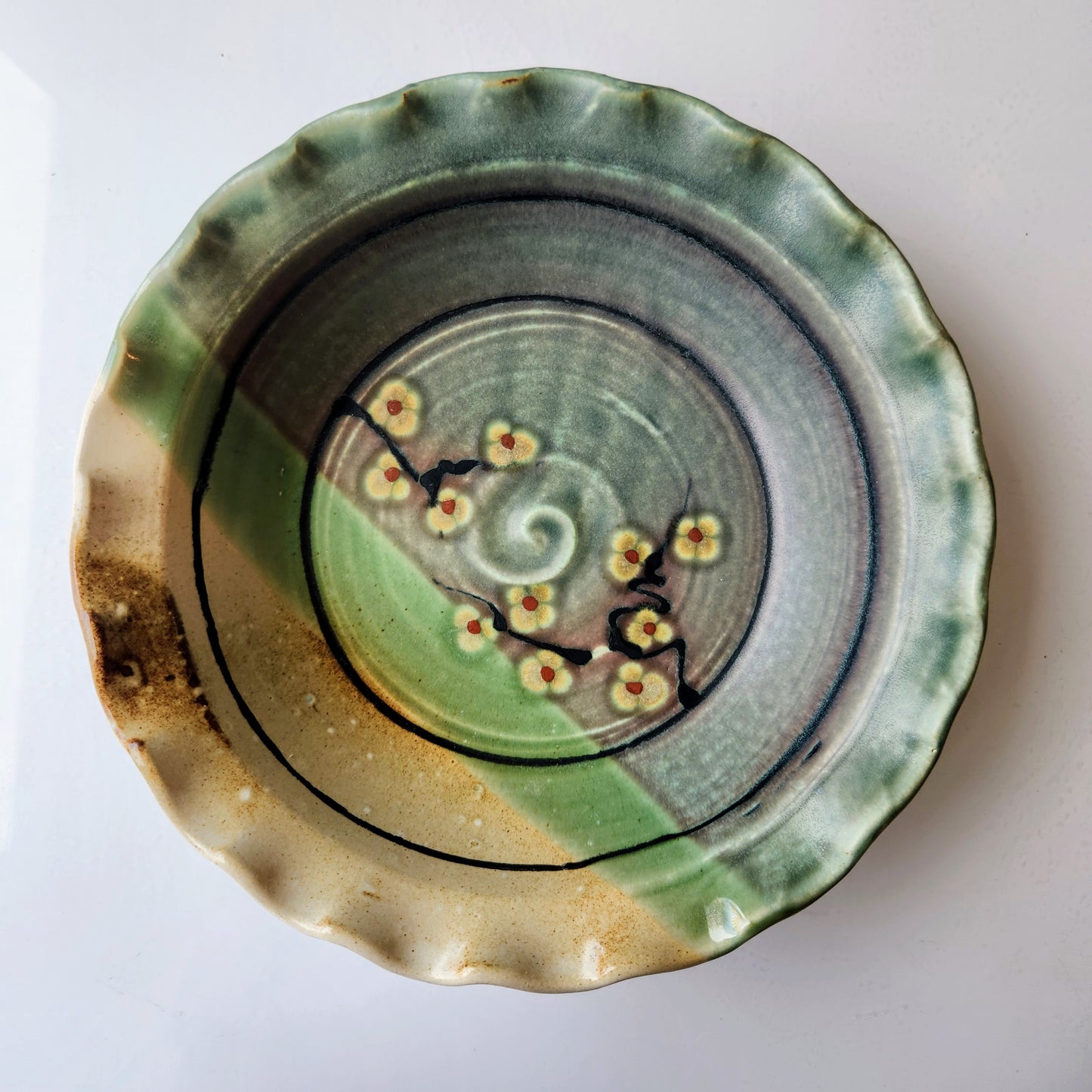 Pie Plate by Otis Pottery