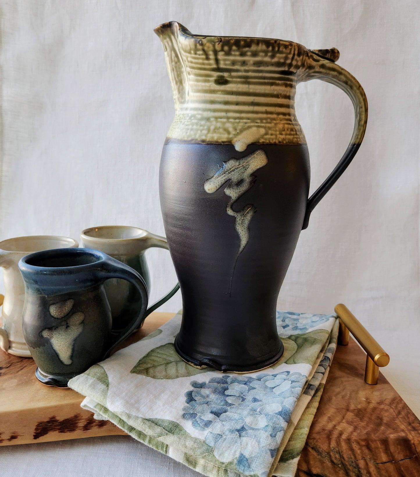 Large Pitcher by Otis Pottery