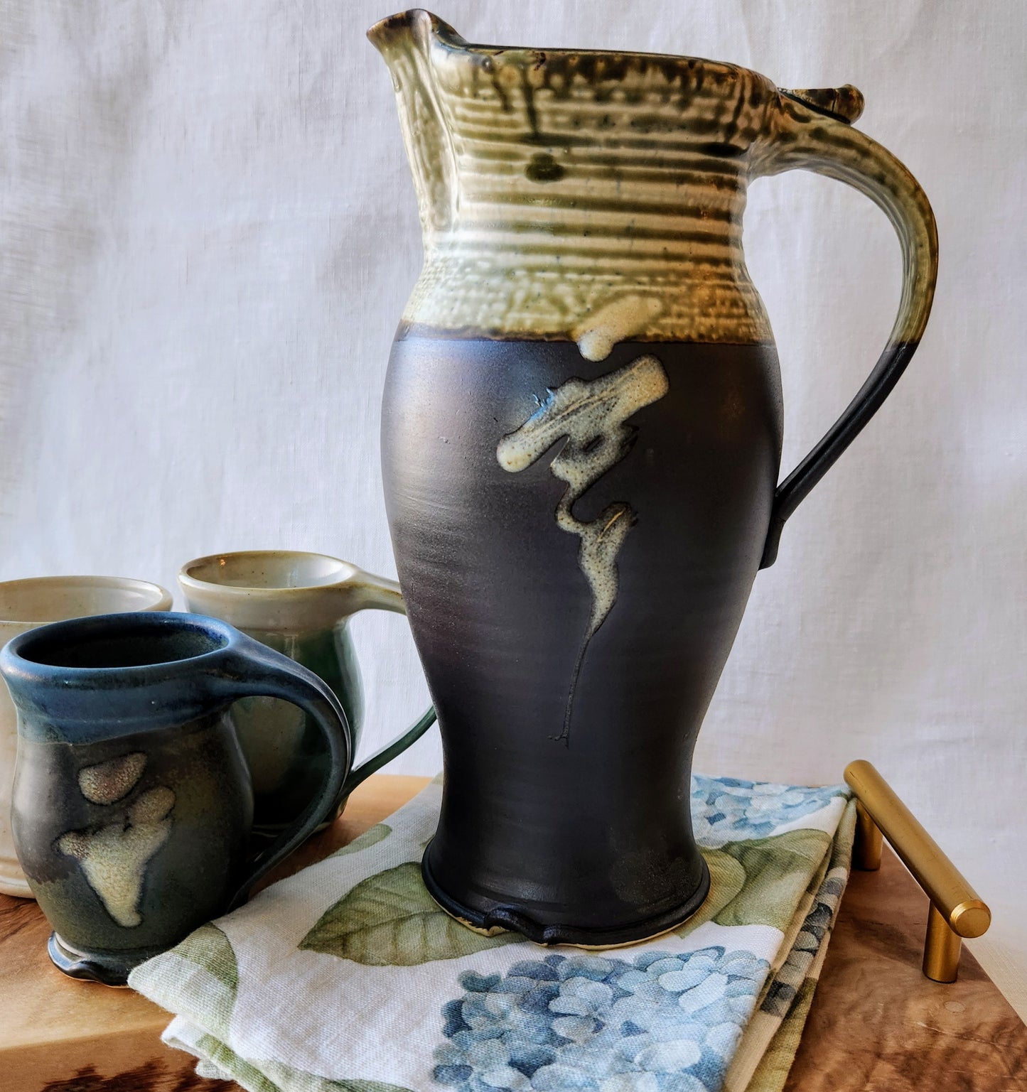 Large Pitcher by Otis Pottery