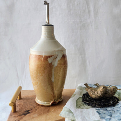 Oil Cruet by Otis Pottery