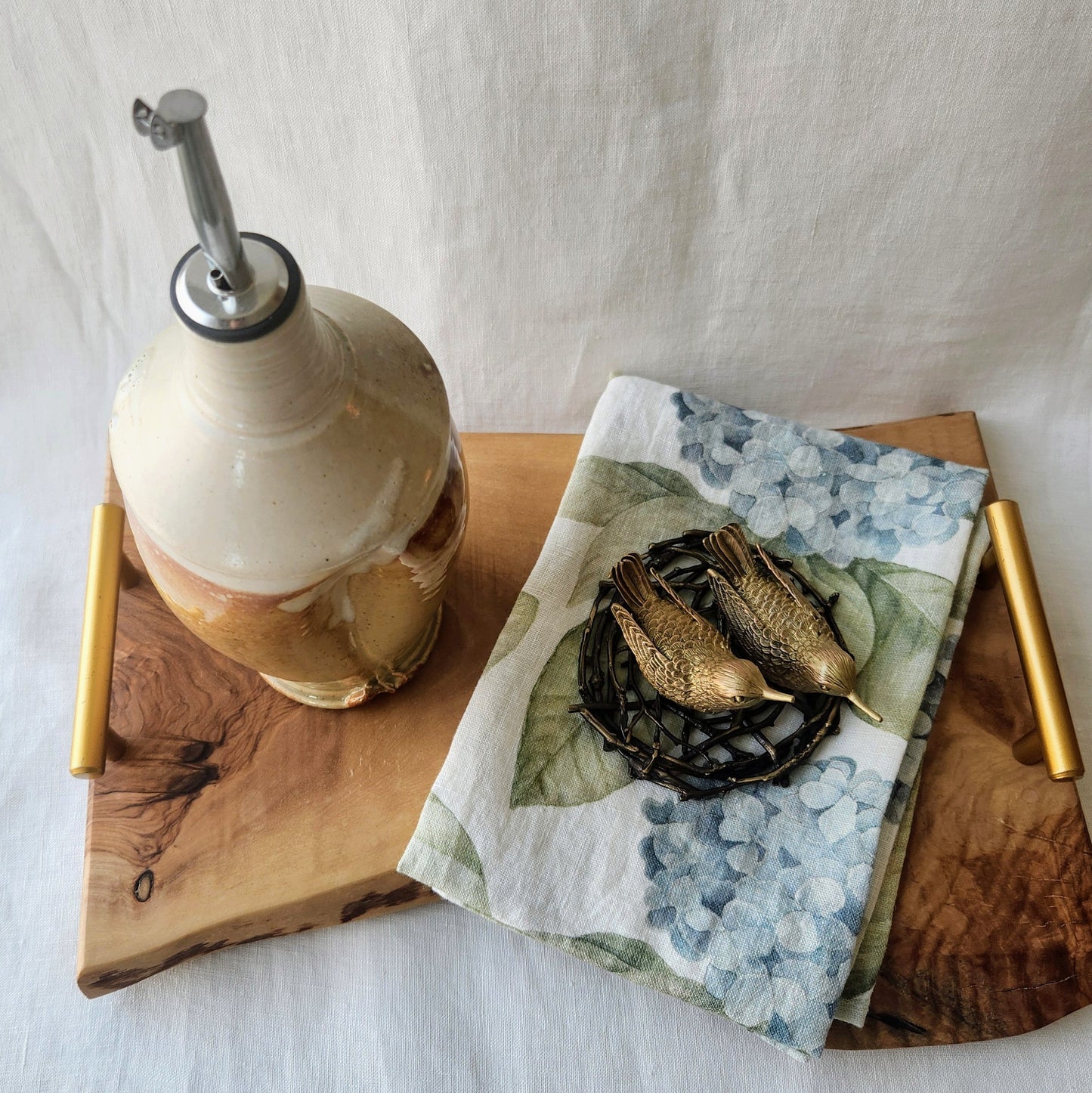 Oil Cruet by Otis Pottery