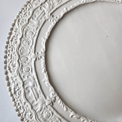 Renaissance White Charger by Arte Italica & Crown Linen Designs