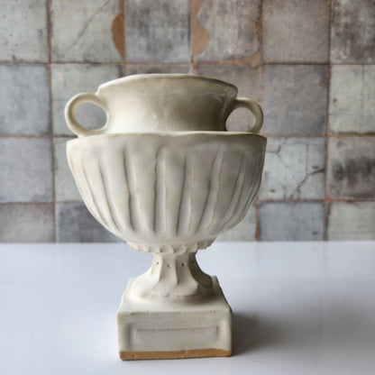 Pinched Footed Urn by Rene Stratton