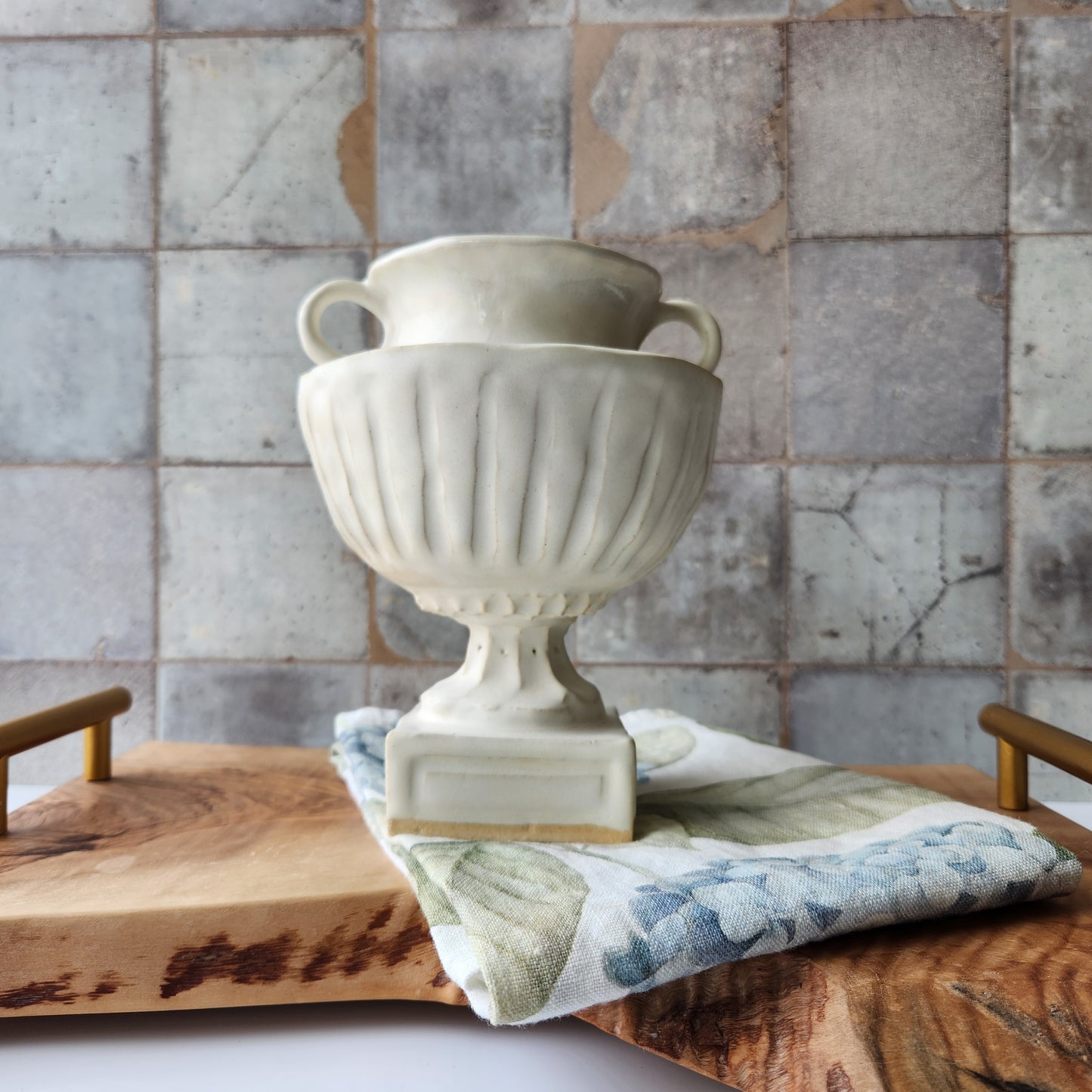 Pinched Footed Urn by Rene Stratton