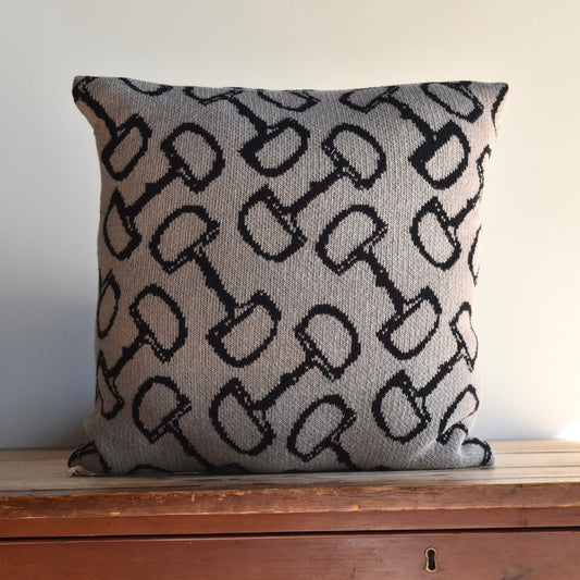 Equestrian Horse Bit Pillow by In2Green