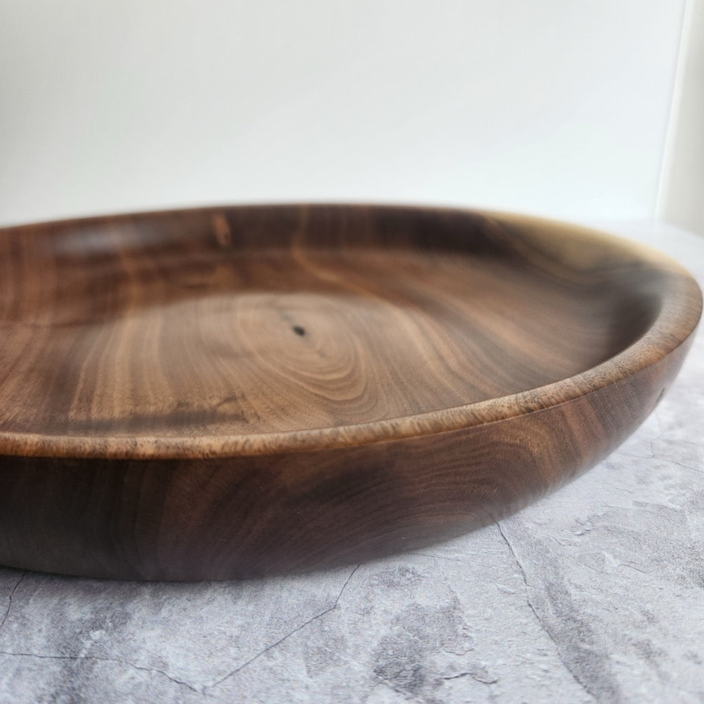 Walnut Platter by Thom Forester