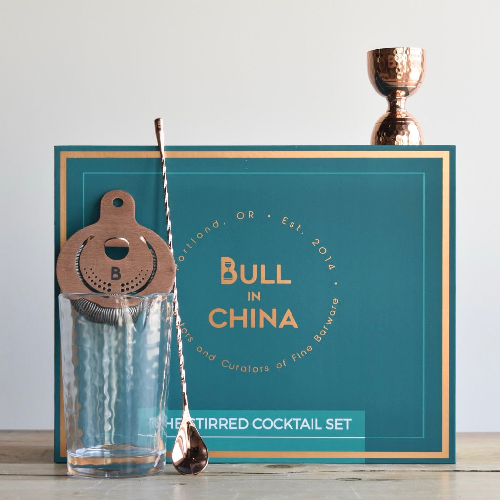 The Stirred Cocktail Set by Bull In China