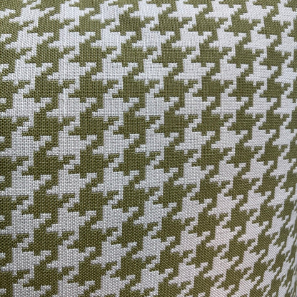 Elsie Houndstooth Throw Pillow by Dahlia & Grace