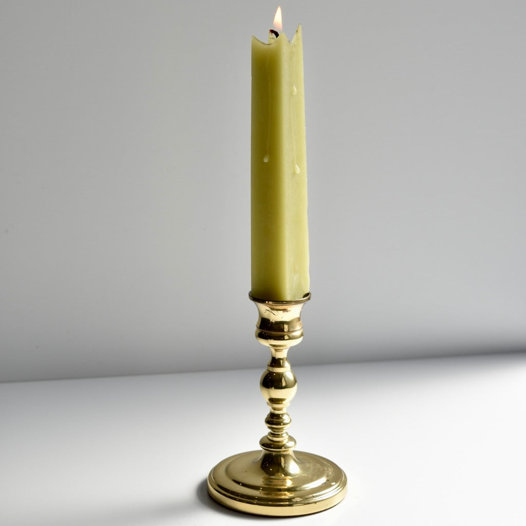 Found Baldwin Brass Candlestick Pair