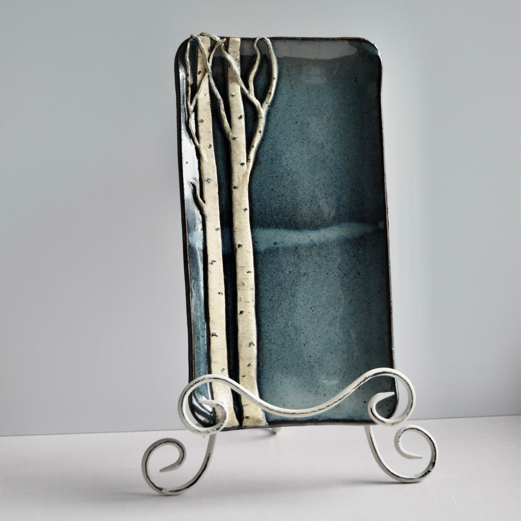 Extra Large Birch Dish by Jan Toscano