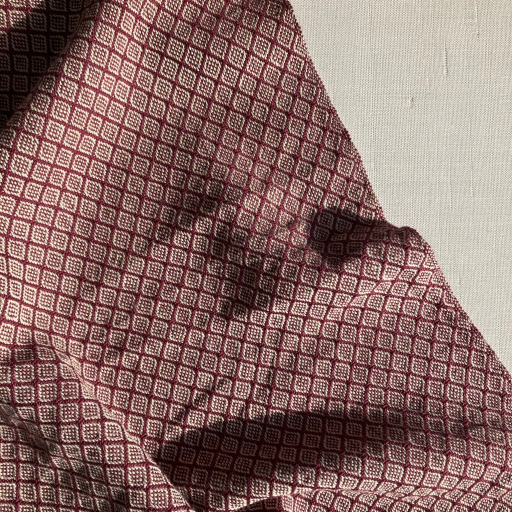 Tea Towel / Hand Towel Raspberry Diamonds by Kristina Nichols