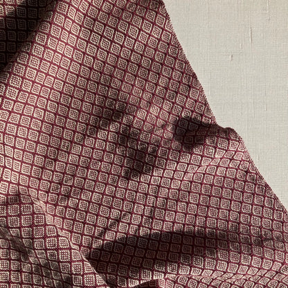 Tea Towel / Hand Towel Raspberry Diamonds by Kristina Nichols